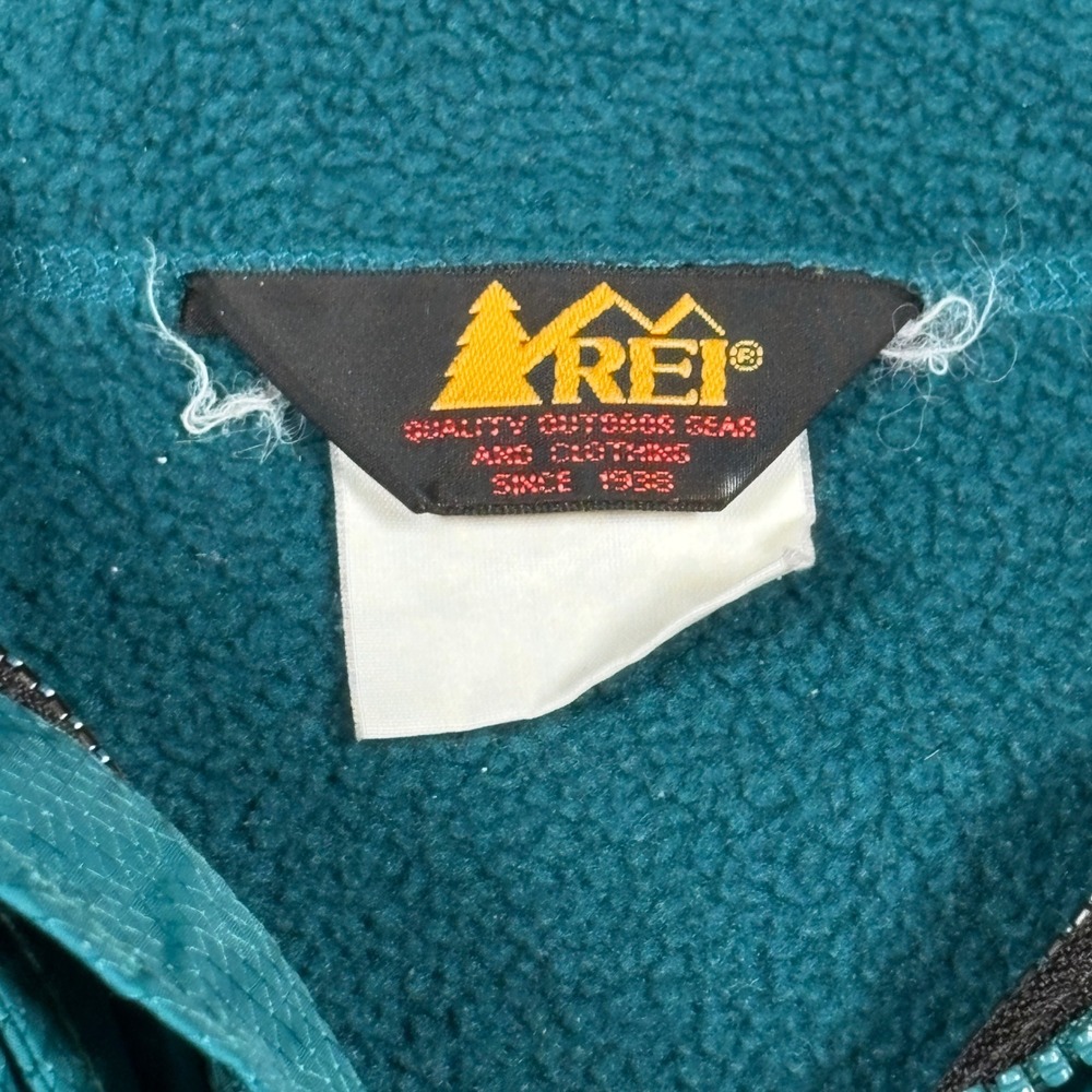Vintage Columbia REI 3-in-1 Parka Jacket Mens M Teal Ripstop Polartec Fleece Y2K - Picture 2 of 16